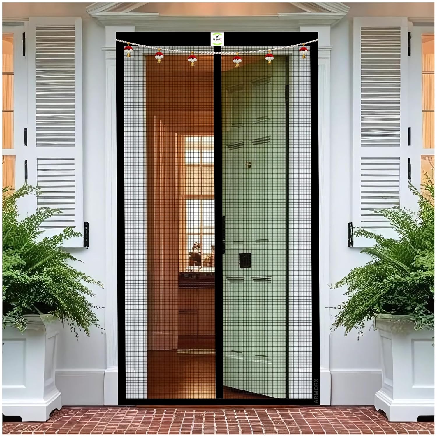 Mesh Screen Net Home Magnetic Foldable Anti Mosquito Door Curtains